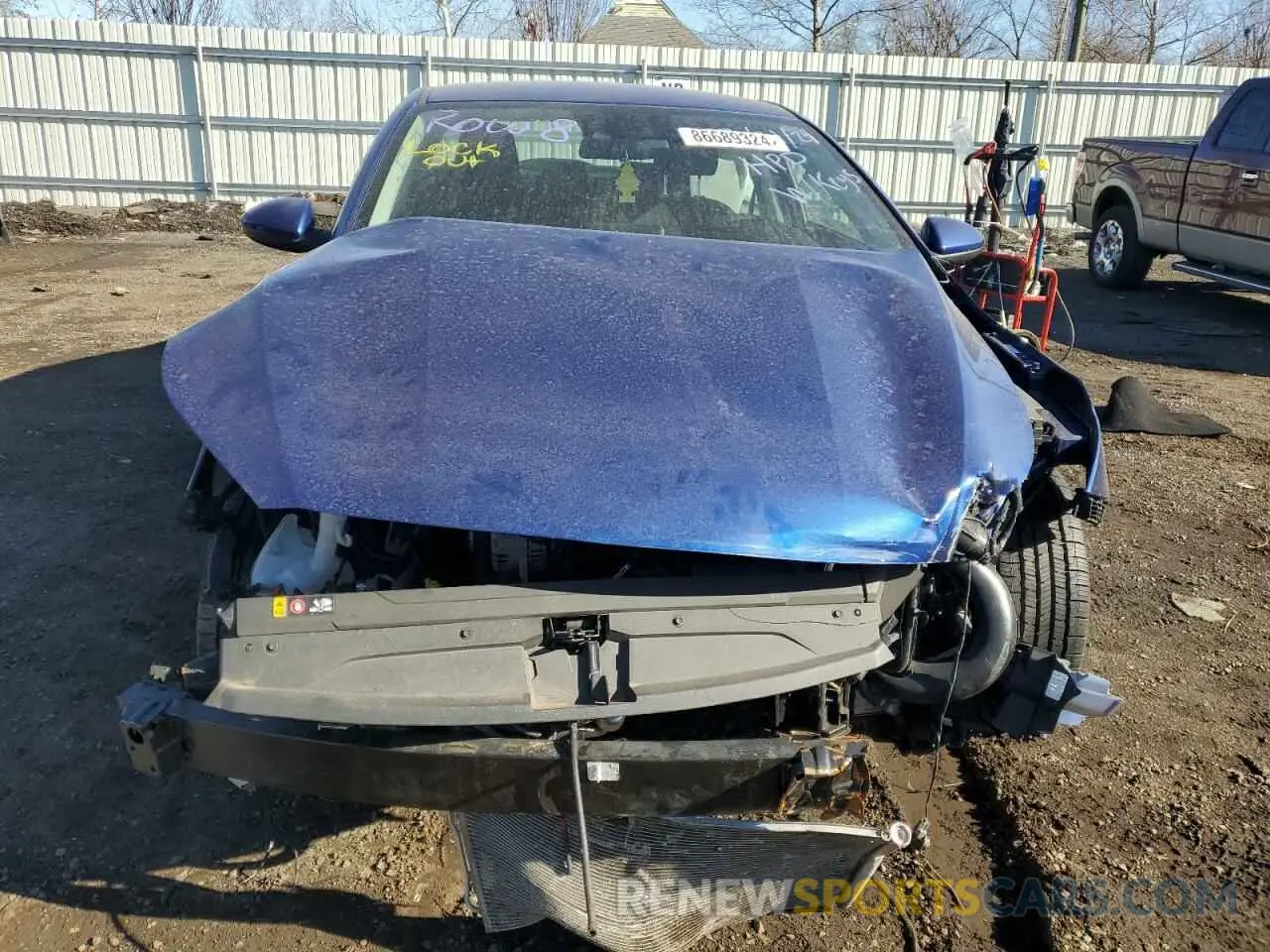 5 fotografías del automóvil dañado 3KPF24ADXME314152 KIA FORTE 2021
