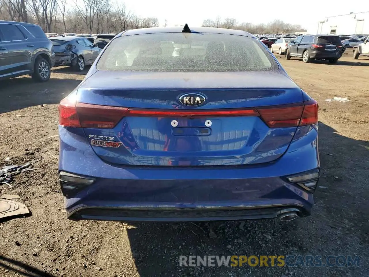 6 fotografías del automóvil dañado 3KPF24ADXME314152 KIA FORTE 2021