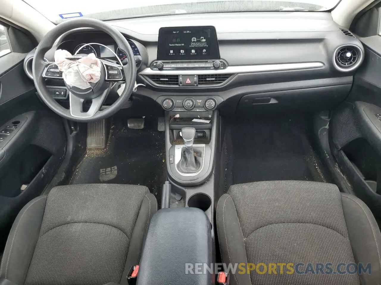 8 fotografías del automóvil dañado 3KPF24ADXME348964 KIA FORTE 2021