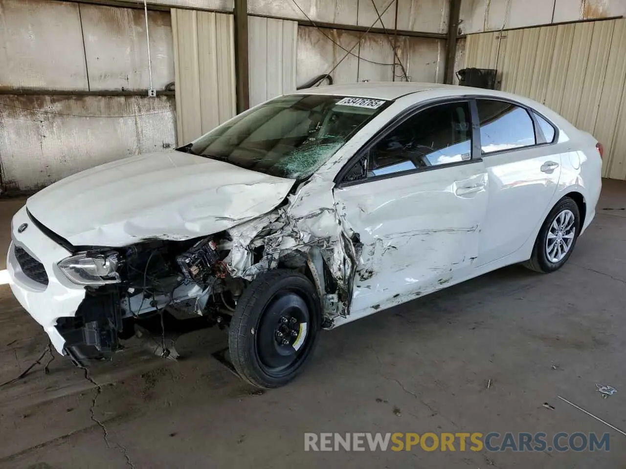 1 fotografías del automóvil dañado 3KPF24ADXME361181 KIA FORTE 2021