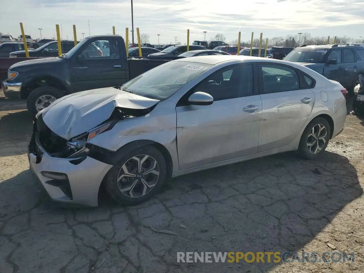 1 fotografías del automóvil dañado 3KPF24ADXME378045 KIA FORTE 2021
