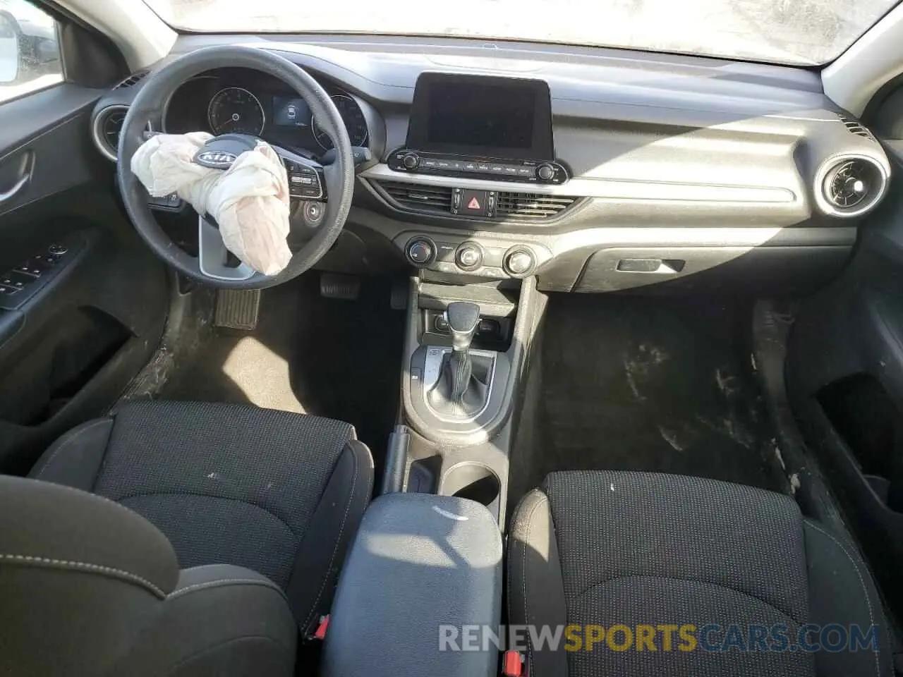 8 fotografías del automóvil dañado 3KPF24ADXME378045 KIA FORTE 2021