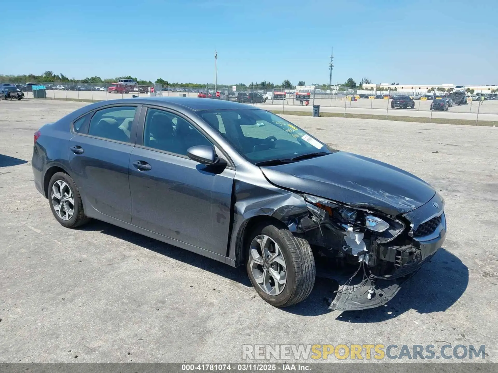 1 fotografías del automóvil dañado 3KPF24ADXME379728 KIA FORTE 2021