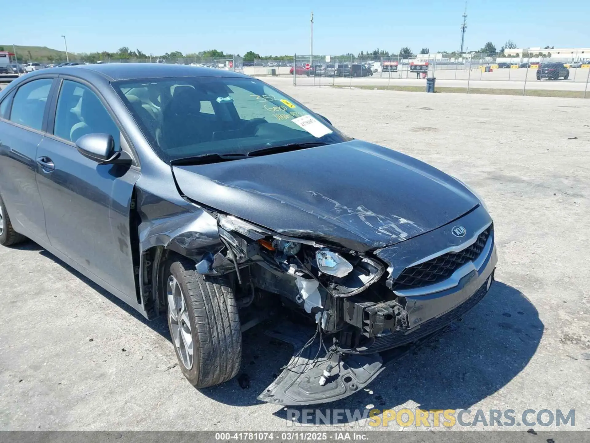 6 fotografías del automóvil dañado 3KPF24ADXME379728 KIA FORTE 2021