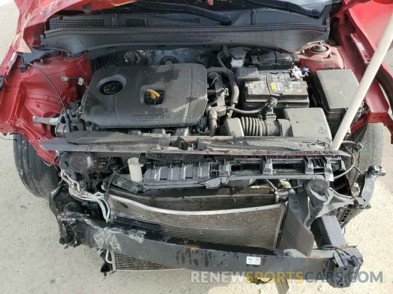 11 fotografías del automóvil dañado 3KPF24ADXME383794 KIA FORTE 2021