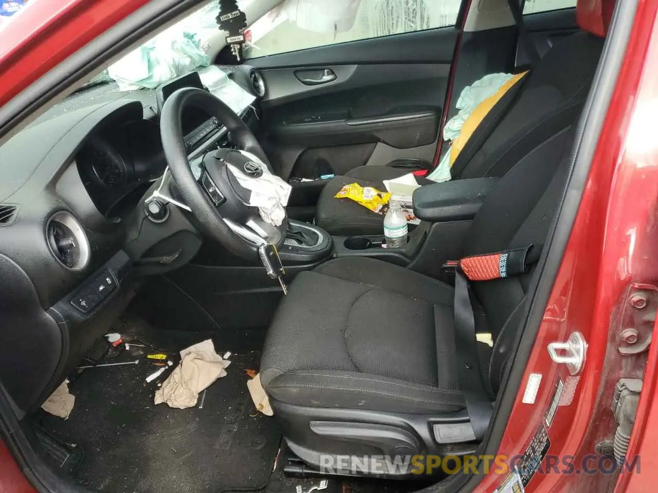 7 fotografías del automóvil dañado 3KPF24ADXME383794 KIA FORTE 2021