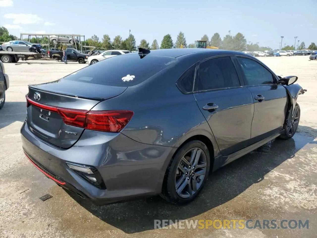 3 fotografías del automóvil dañado 3KPF34AD0ME357671 KIA FORTE 2021