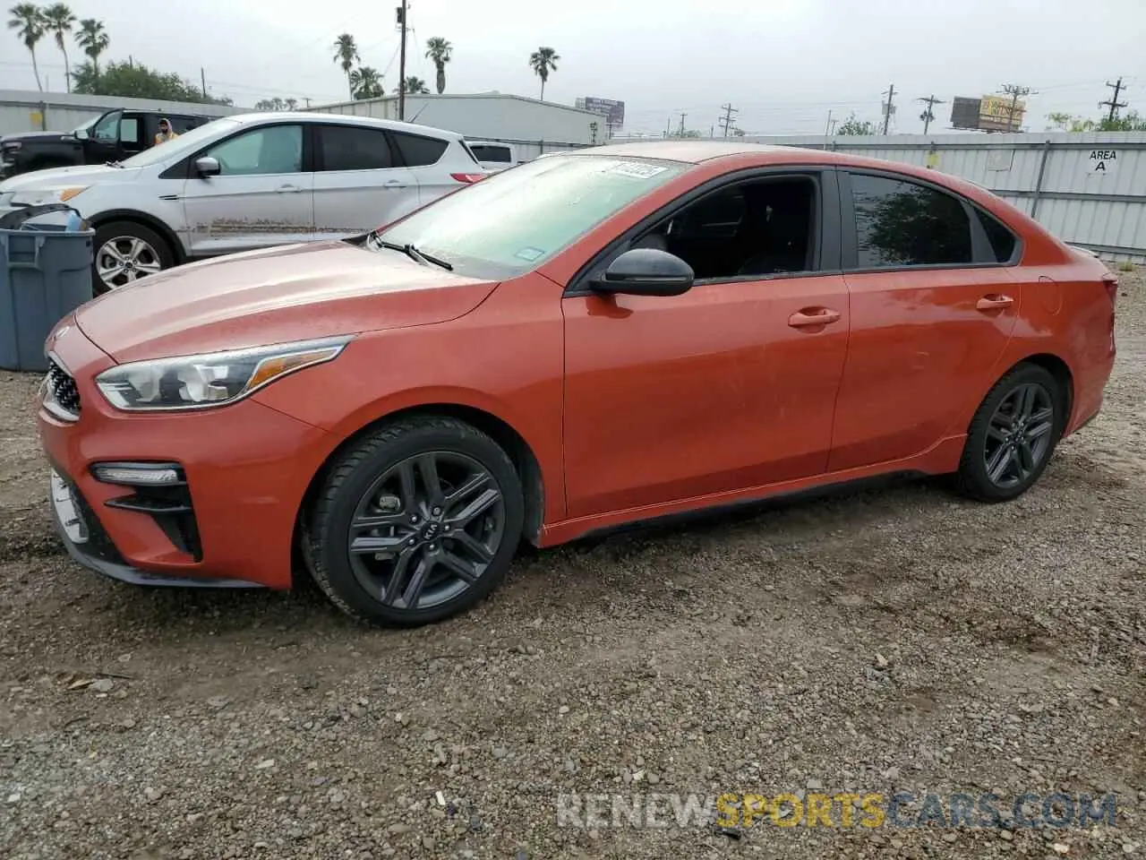 1 fotografías del automóvil dañado 3KPF34AD0ME384482 KIA FORTE 2021