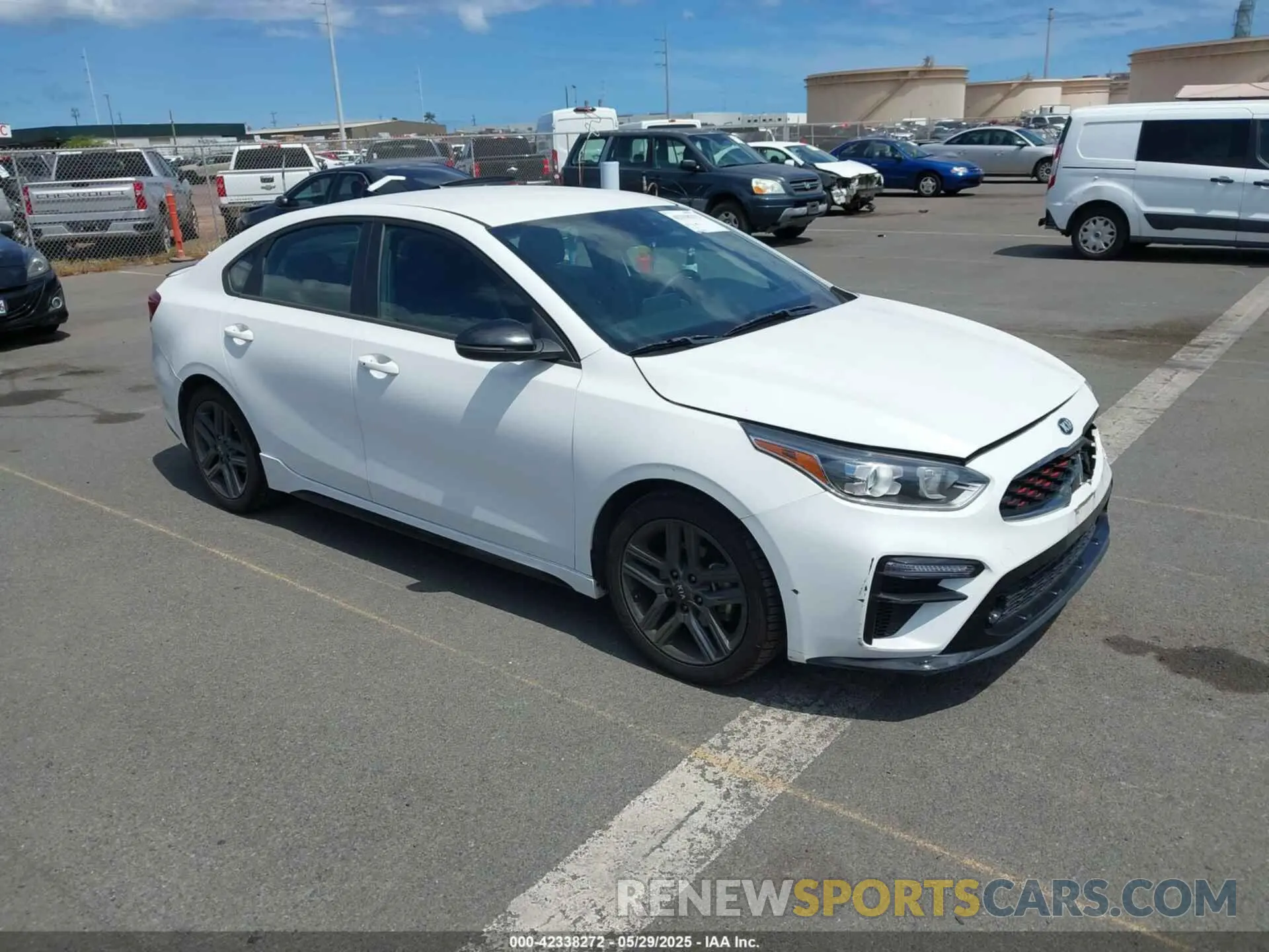 1 fotografías del automóvil dañado 3KPF34AD0ME393490 KIA FORTE 2021