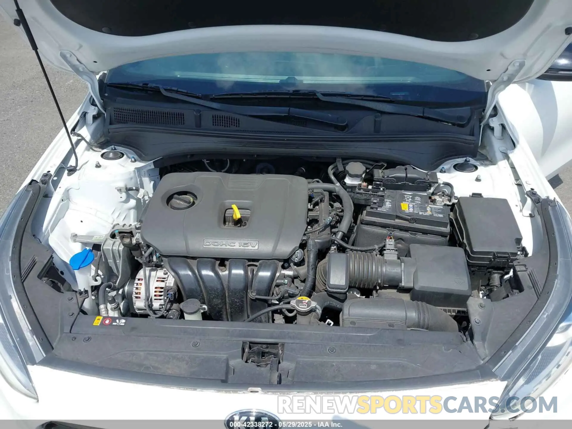 10 fotografías del automóvil dañado 3KPF34AD0ME393490 KIA FORTE 2021