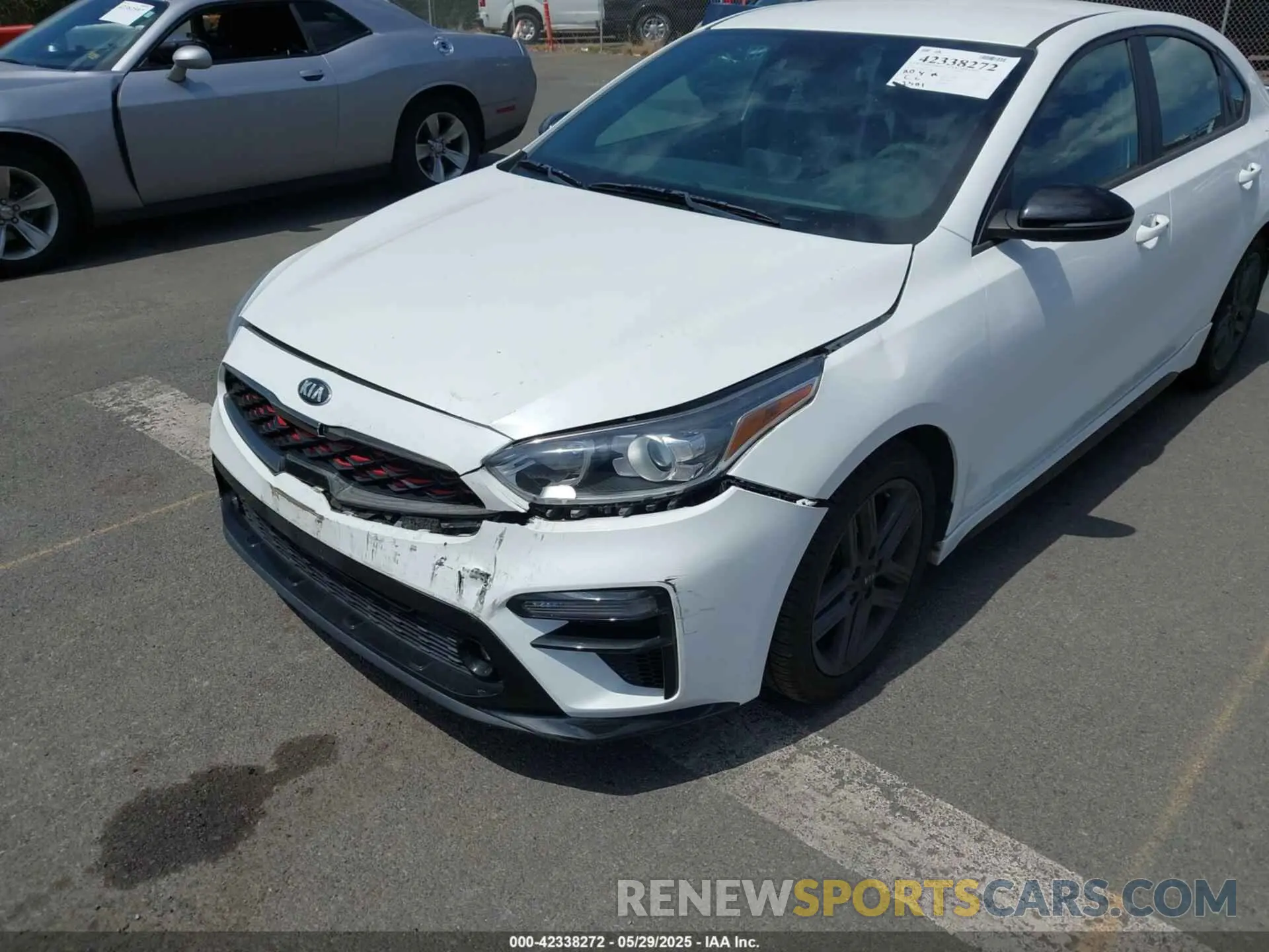 17 fotografías del automóvil dañado 3KPF34AD0ME393490 KIA FORTE 2021