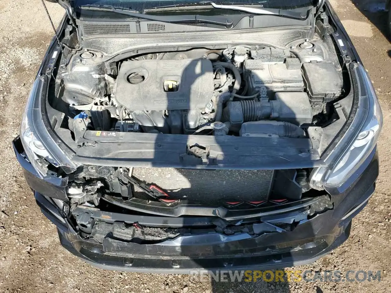 11 fotografías del automóvil dañado 3KPF34AD0ME404567 KIA FORTE 2021
