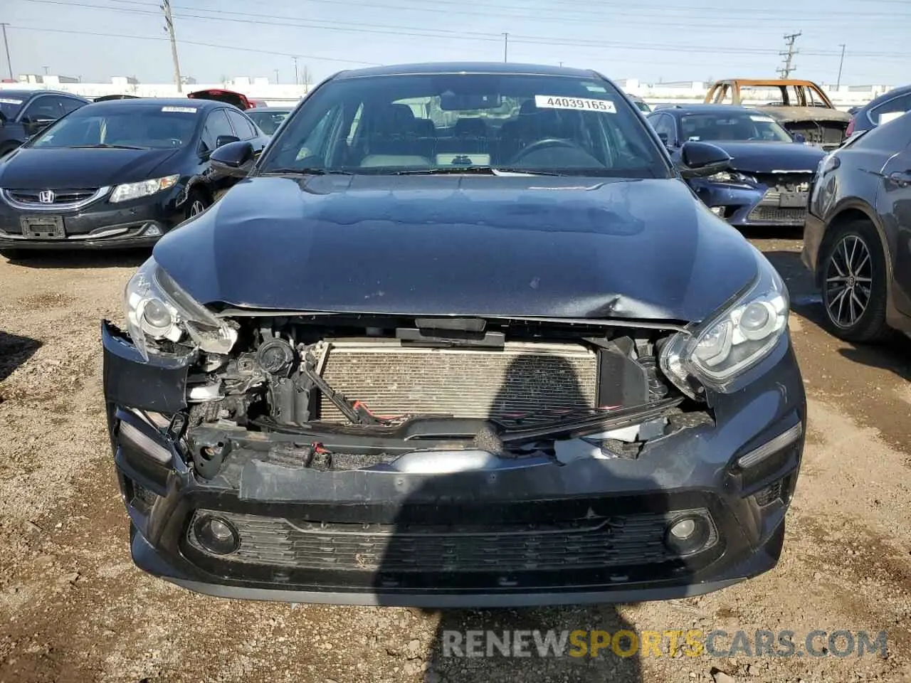5 fotografías del automóvil dañado 3KPF34AD0ME404567 KIA FORTE 2021