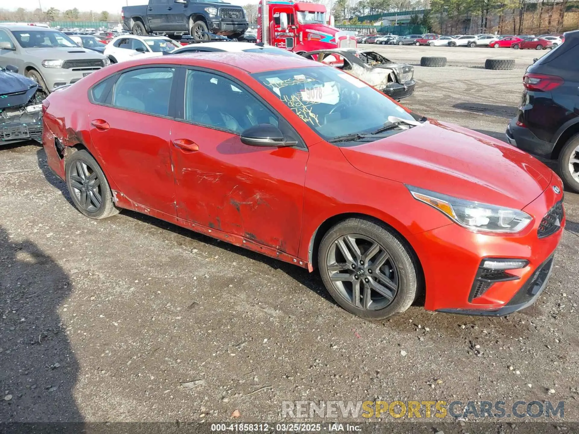 1 fotografías del automóvil dañado 3KPF34AD1ME279319 KIA FORTE 2021