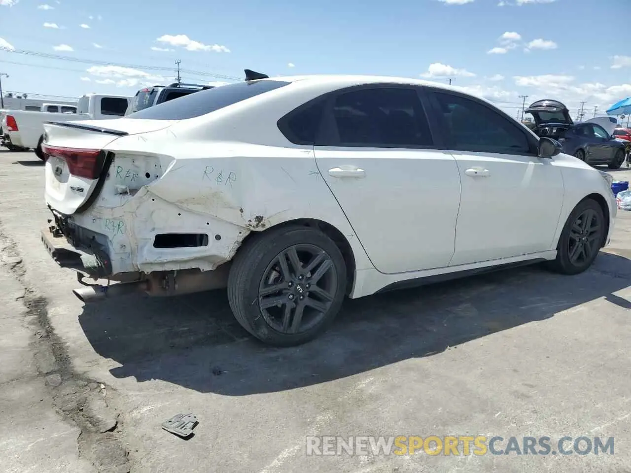 3 fotografías del automóvil dañado 3KPF34AD1ME298923 KIA FORTE 2021