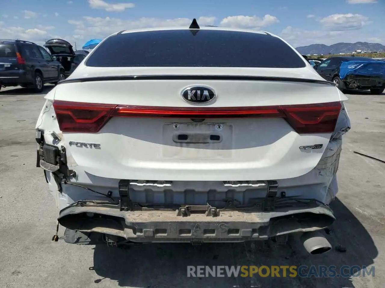 6 fotografías del automóvil dañado 3KPF34AD1ME298923 KIA FORTE 2021