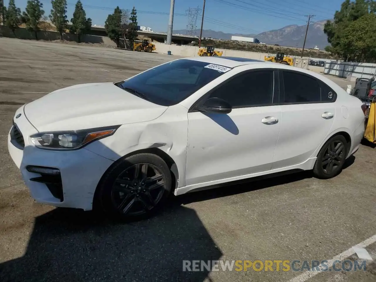 1 fotografías del automóvil dañado 3KPF34AD1ME327594 KIA FORTE 2021