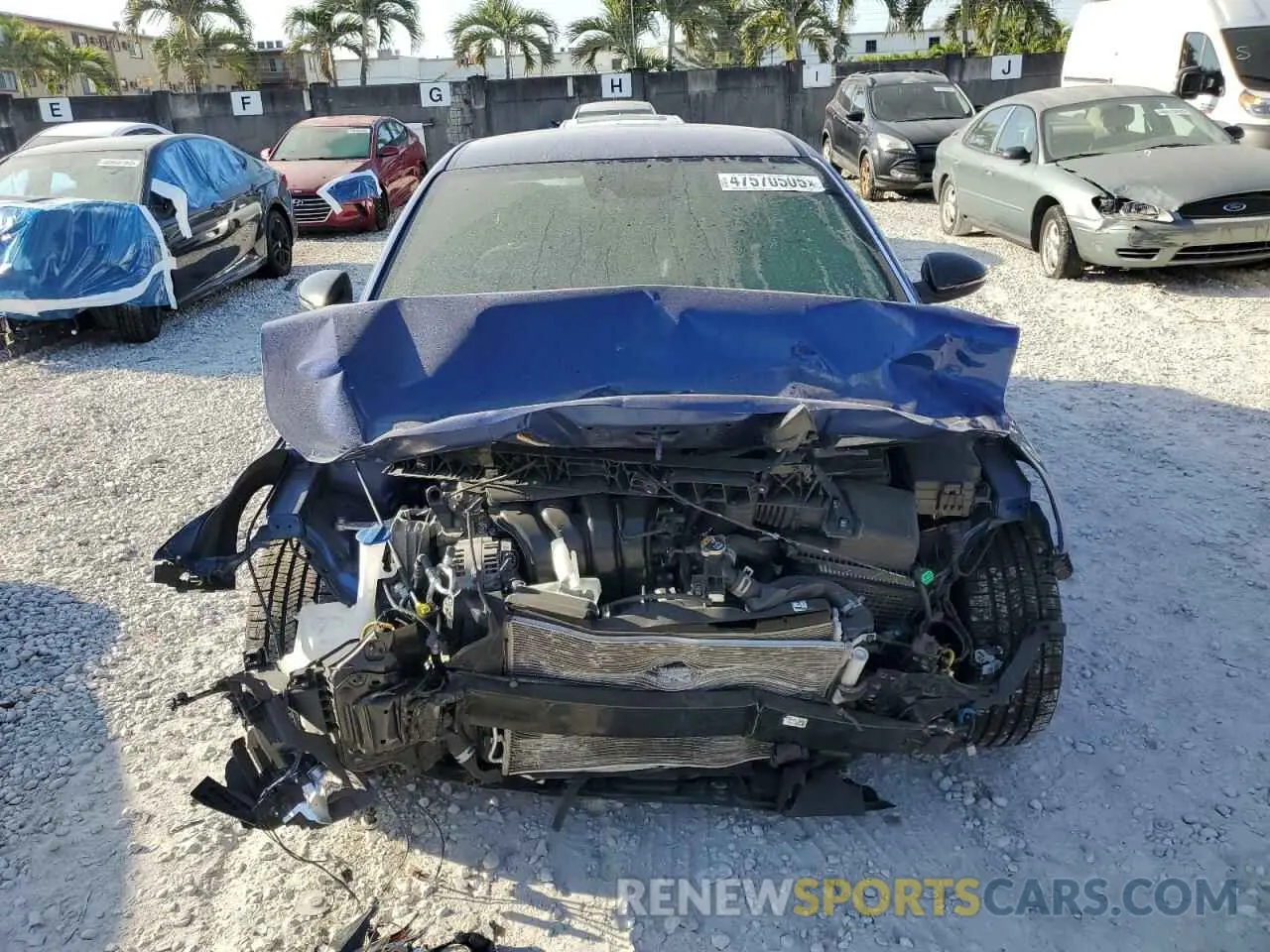 5 fotografías del automóvil dañado 3KPF34AD1ME396771 KIA FORTE 2021