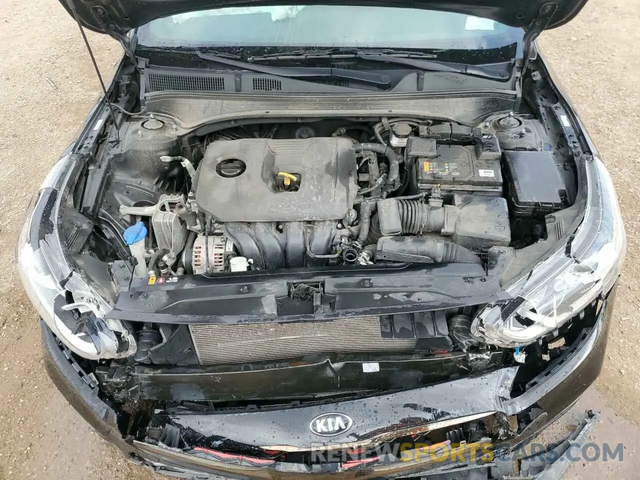 11 fotografías del automóvil dañado 3KPF34AD2ME317544 KIA FORTE 2021