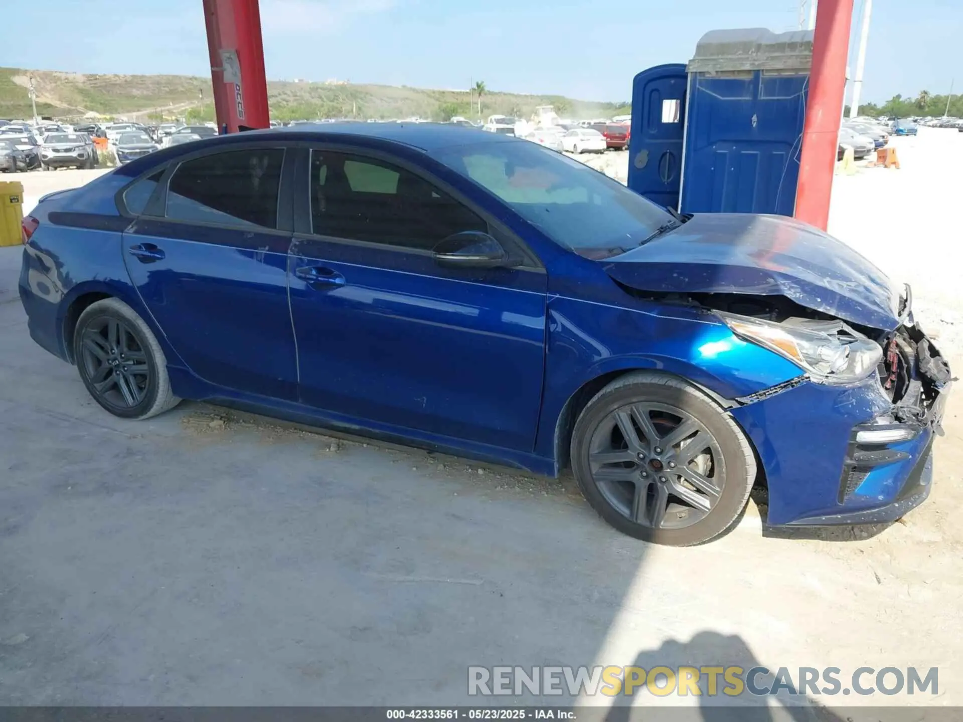 13 fotografías del automóvil dañado 3KPF34AD2ME386931 KIA FORTE 2021