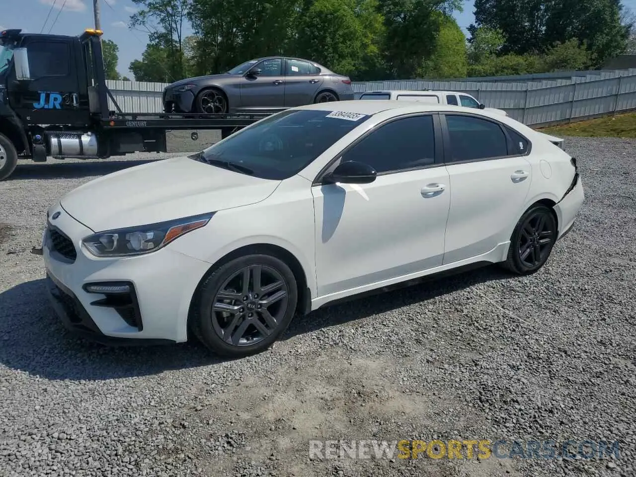 1 fotografías del automóvil dañado 3KPF34AD2ME387156 KIA FORTE 2021