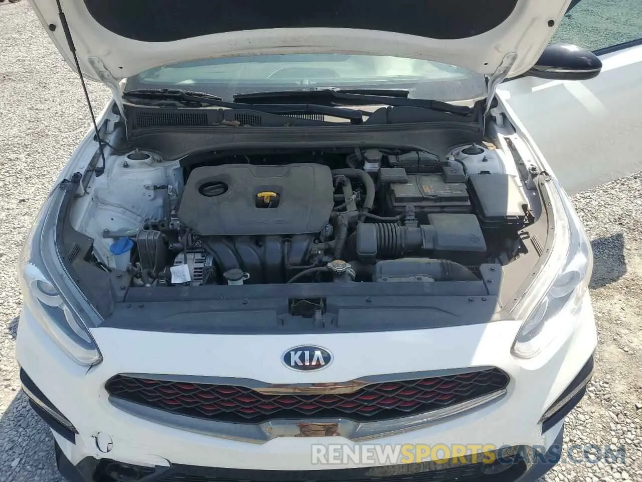 11 fotografías del automóvil dañado 3KPF34AD2ME387156 KIA FORTE 2021