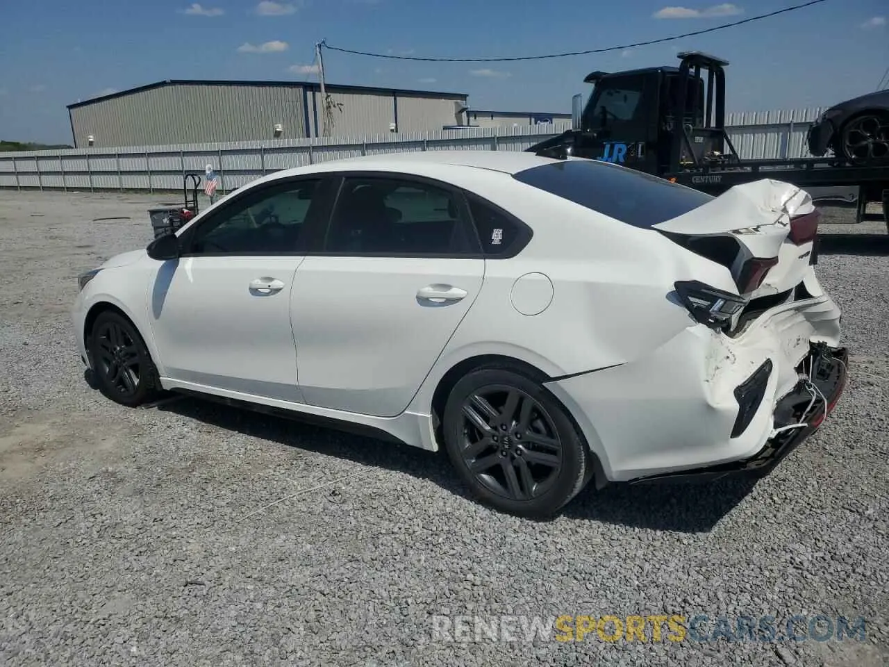 2 fotografías del automóvil dañado 3KPF34AD2ME387156 KIA FORTE 2021