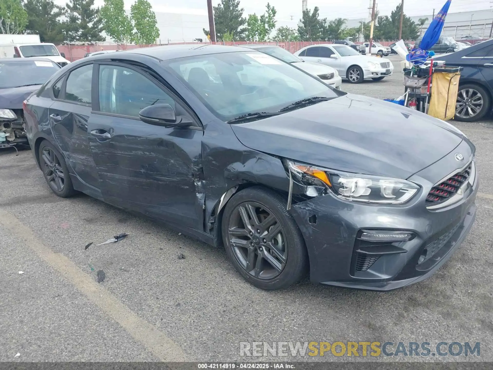 1 fotografías del automóvil dañado 3KPF34AD2ME408748 KIA FORTE 2021
