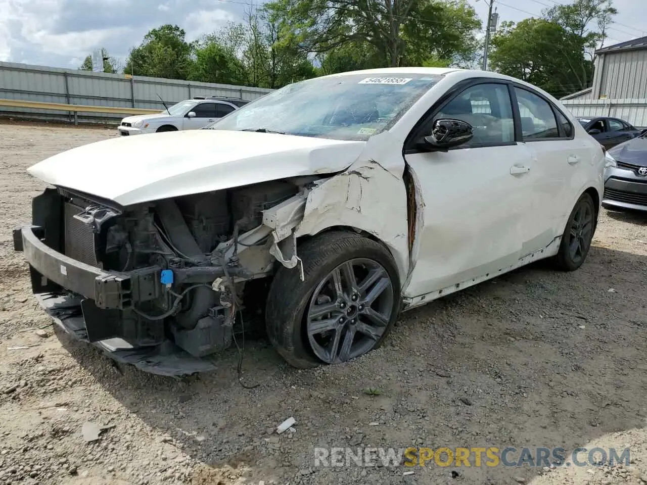 1 fotografías del automóvil dañado 3KPF34AD3ME265194 KIA FORTE 2021