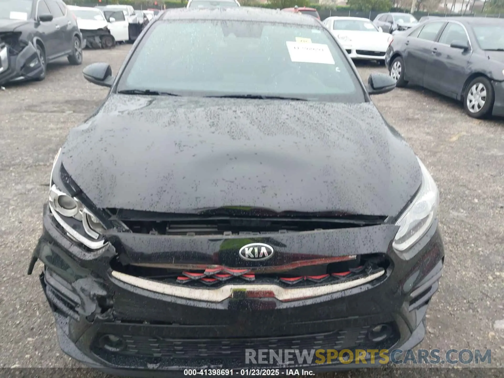 12 fotografías del automóvil dañado 3KPF34AD3ME375355 KIA FORTE 2021