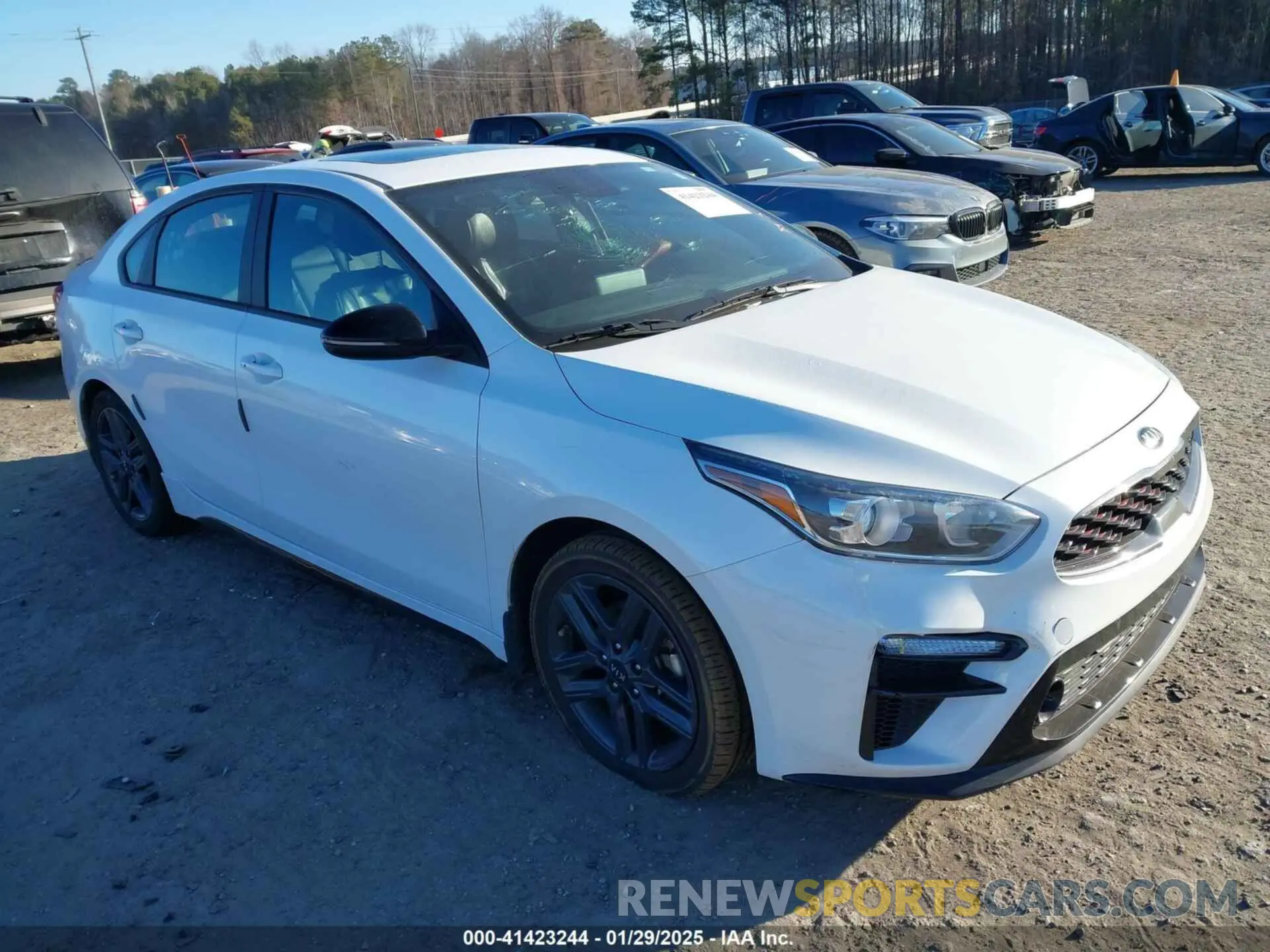 1 fotografías del automóvil dañado 3KPF34AD3ME390261 KIA FORTE 2021