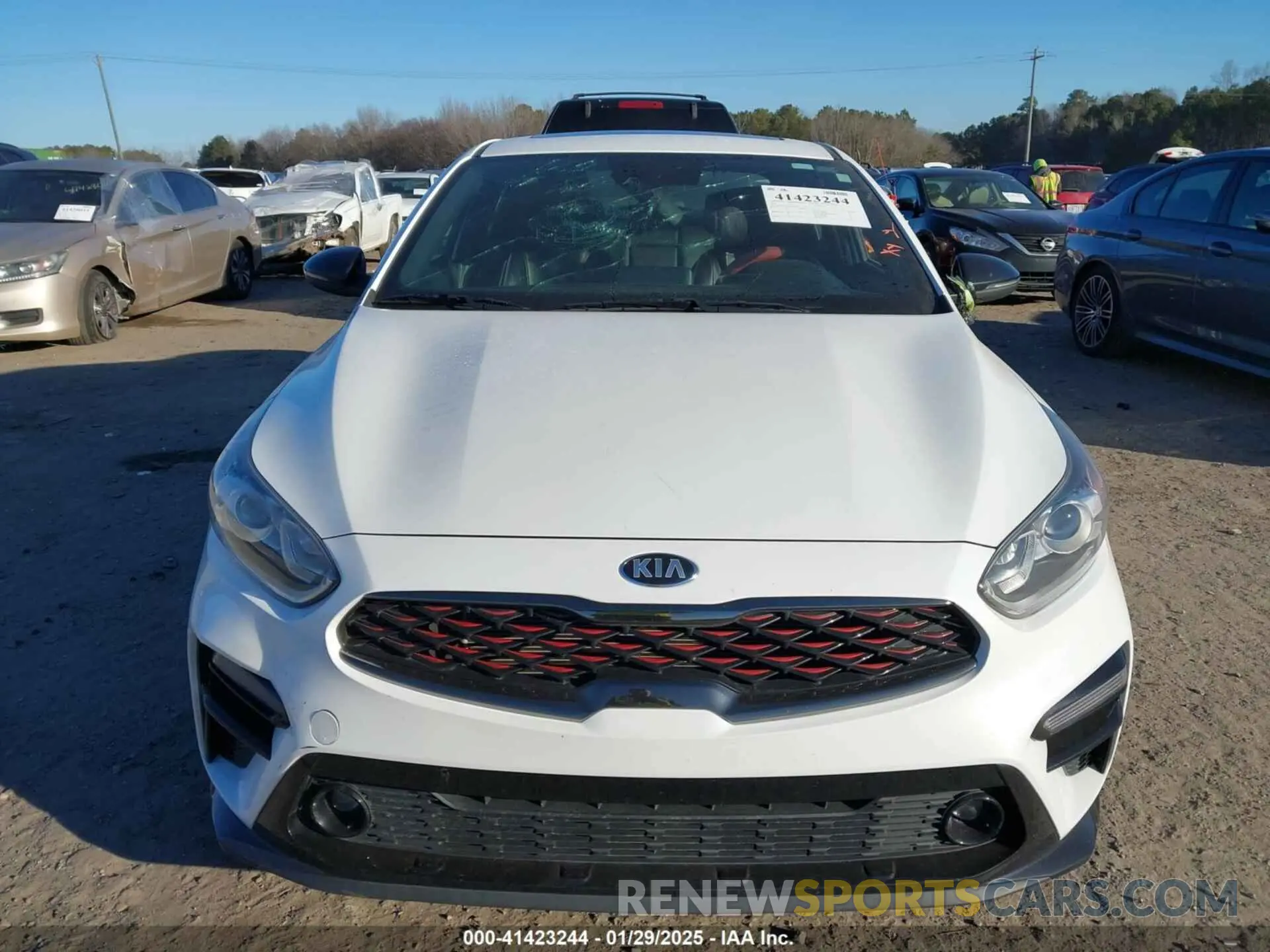12 fotografías del automóvil dañado 3KPF34AD3ME390261 KIA FORTE 2021