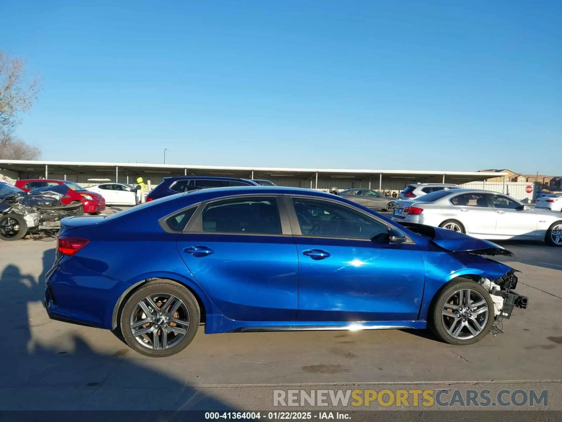 13 fotografías del automóvil dañado 3KPF34AD3ME401808 KIA FORTE 2021