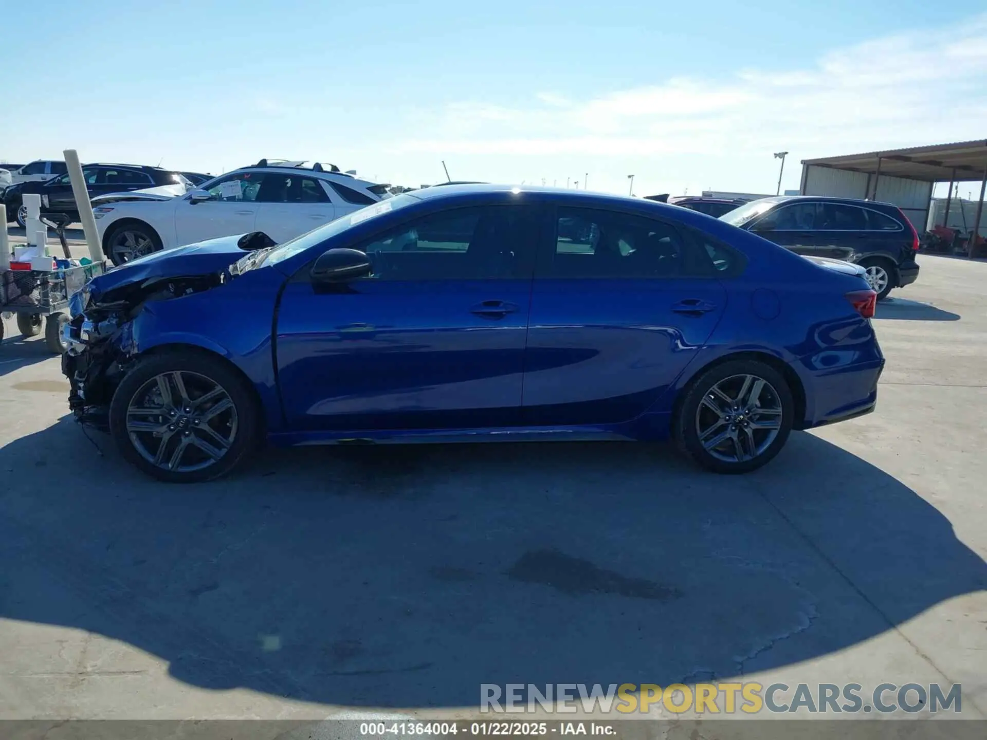 14 fotografías del automóvil dañado 3KPF34AD3ME401808 KIA FORTE 2021