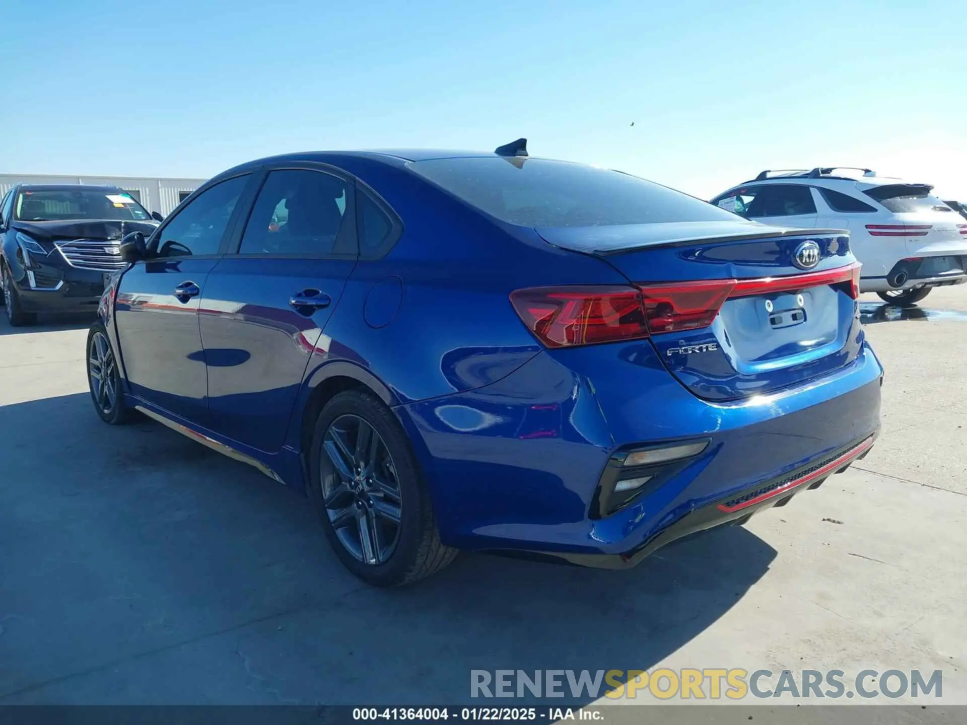 3 fotografías del automóvil dañado 3KPF34AD3ME401808 KIA FORTE 2021