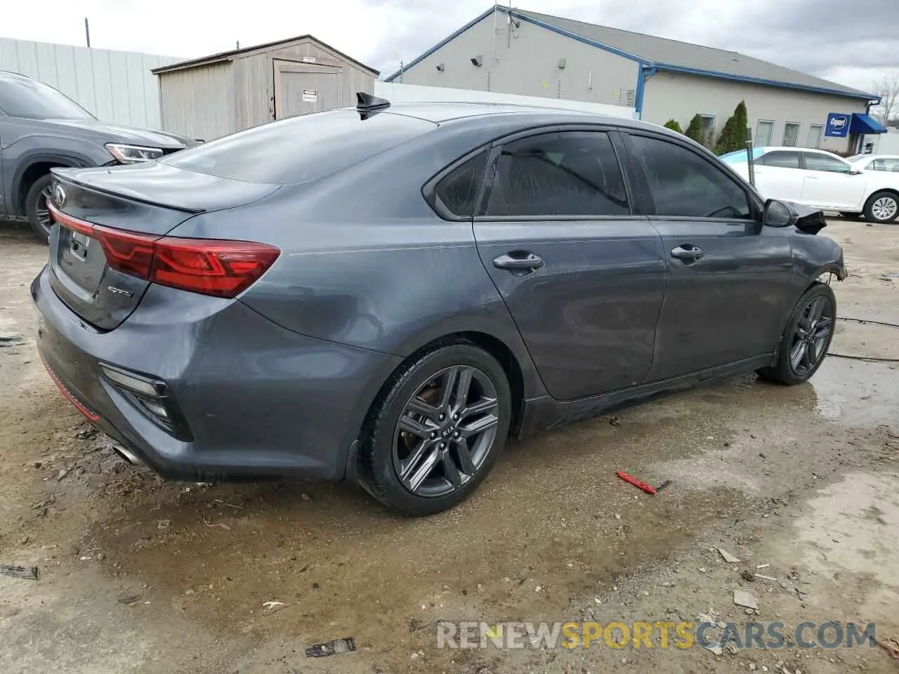 3 fotografías del automóvil dañado 3KPF34AD4ME282764 KIA FORTE 2021