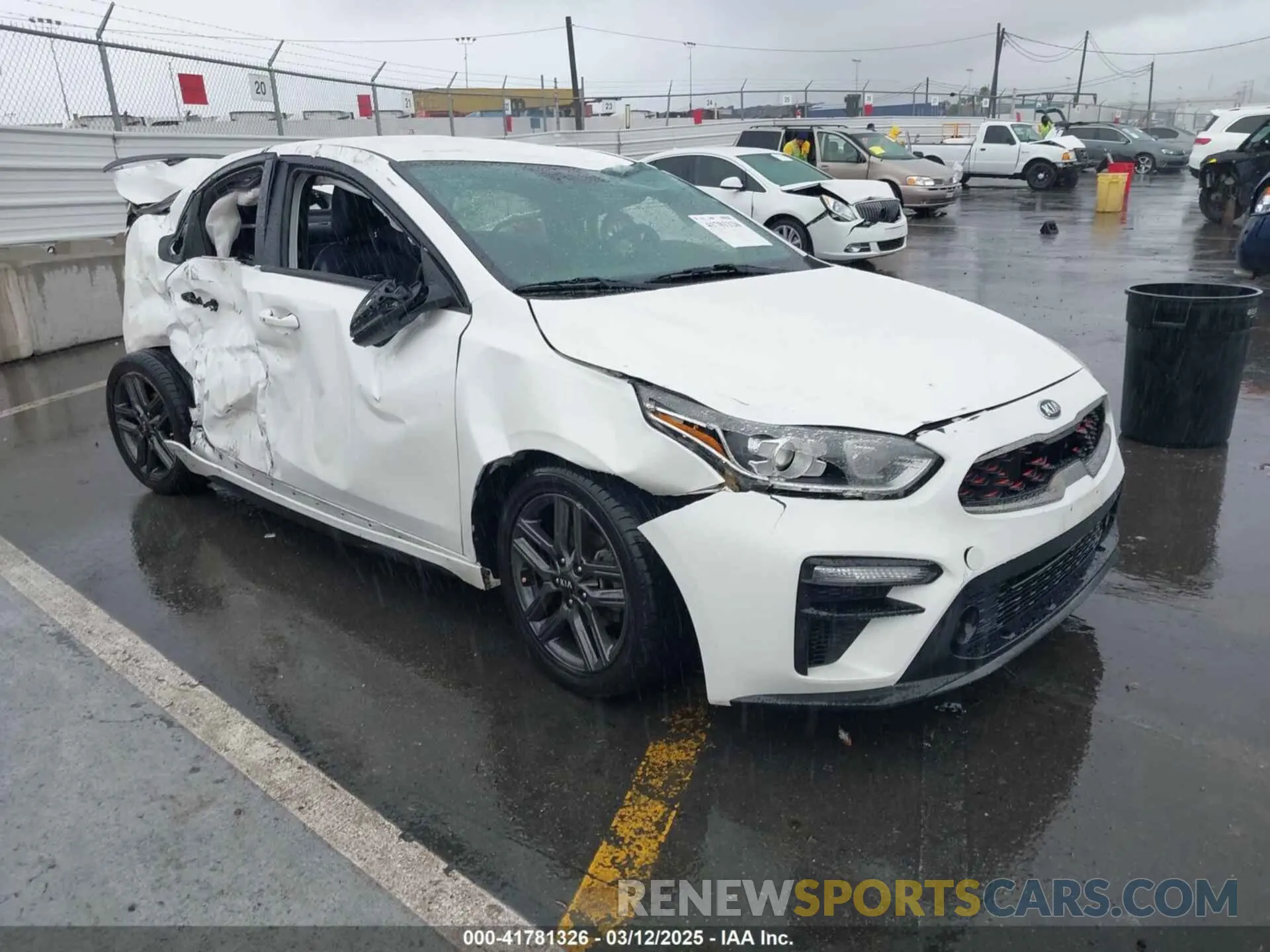 1 fotografías del automóvil dañado 3KPF34AD4ME306853 KIA FORTE 2021