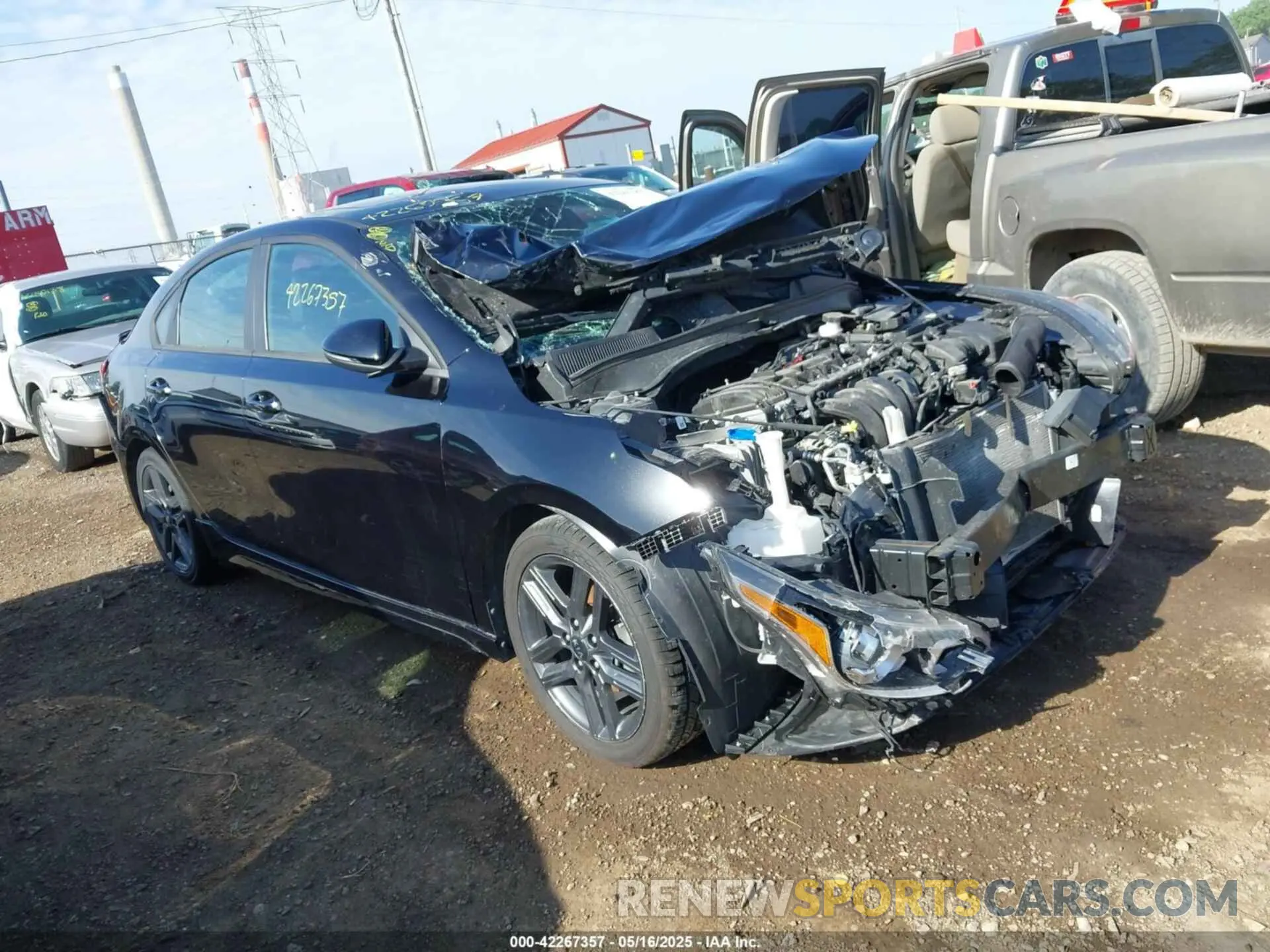 1 fotografías del automóvil dañado 3KPF34AD4ME307615 KIA FORTE 2021