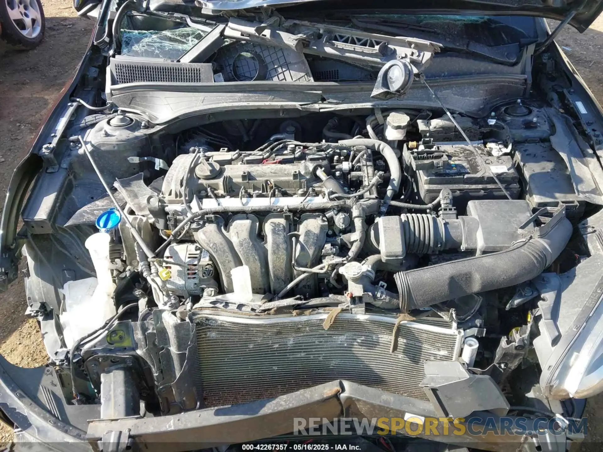 10 fotografías del automóvil dañado 3KPF34AD4ME307615 KIA FORTE 2021