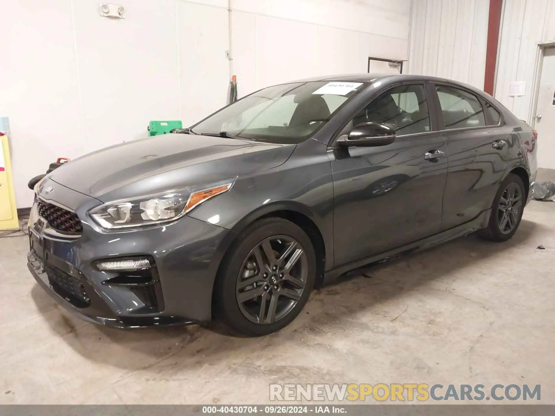 2 fotografías del automóvil dañado 3KPF34AD4ME315956 KIA FORTE 2021