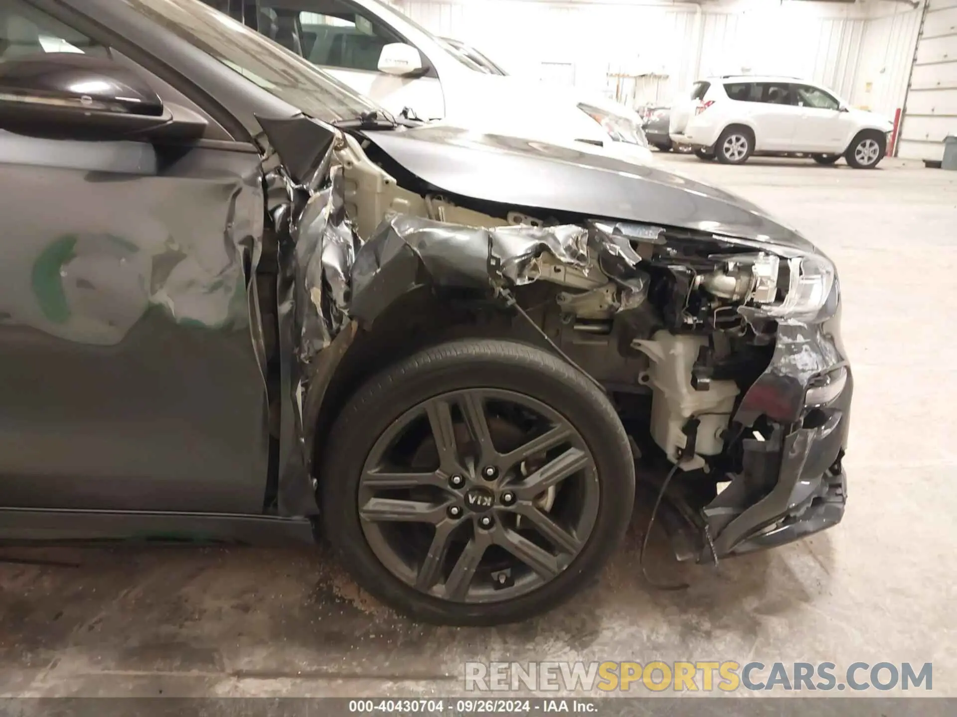 6 fotografías del automóvil dañado 3KPF34AD4ME315956 KIA FORTE 2021