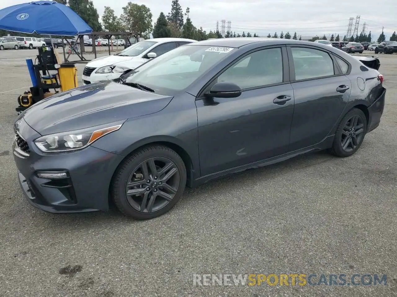 1 fotografías del automóvil dañado 3KPF34AD5ME269294 KIA FORTE 2021