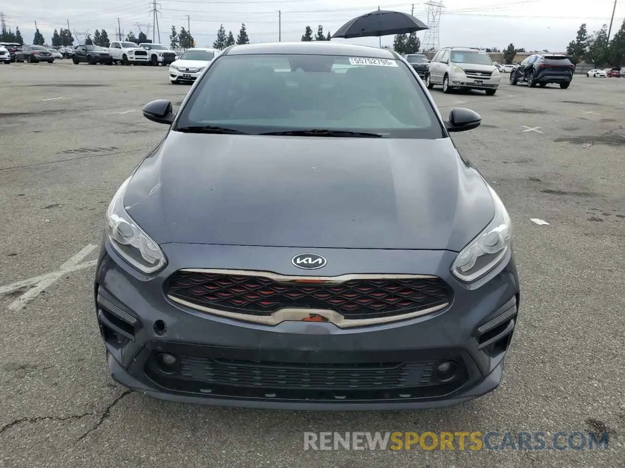 5 fotografías del automóvil dañado 3KPF34AD5ME269294 KIA FORTE 2021