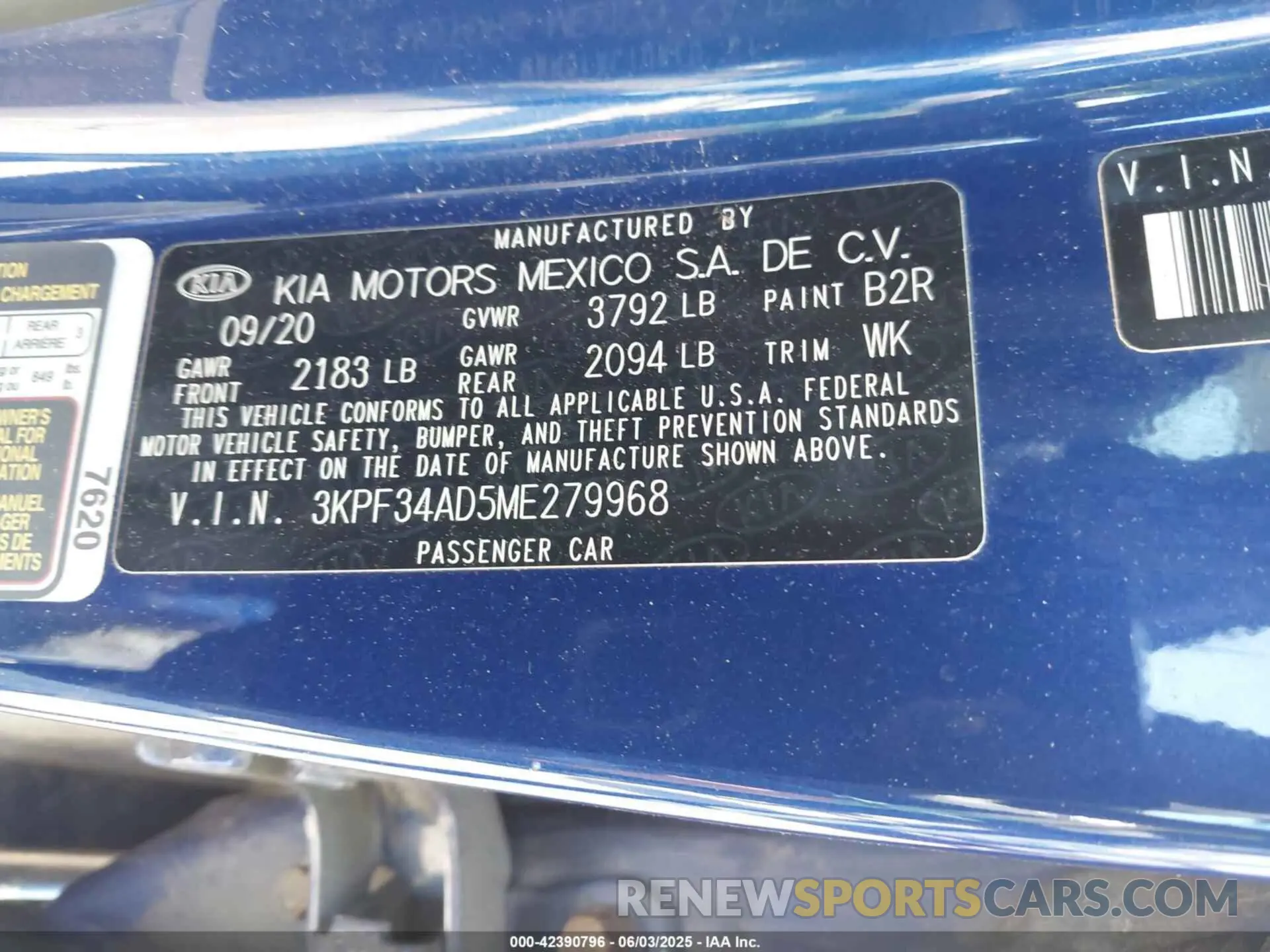 9 fotografías del automóvil dañado 3KPF34AD5ME279968 KIA FORTE 2021