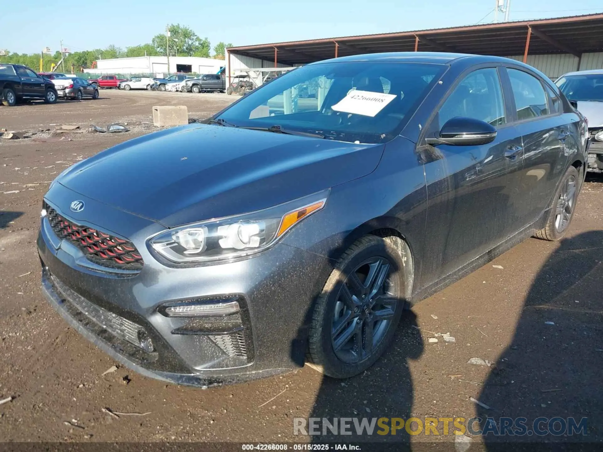 2 fotografías del automóvil dañado 3KPF34AD5ME282322 KIA FORTE 2021