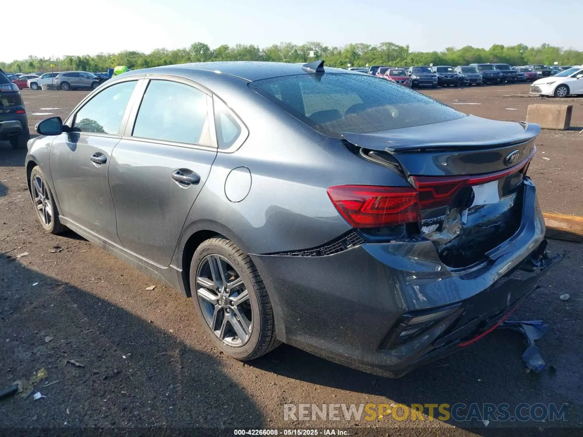 3 fotografías del automóvil dañado 3KPF34AD5ME282322 KIA FORTE 2021