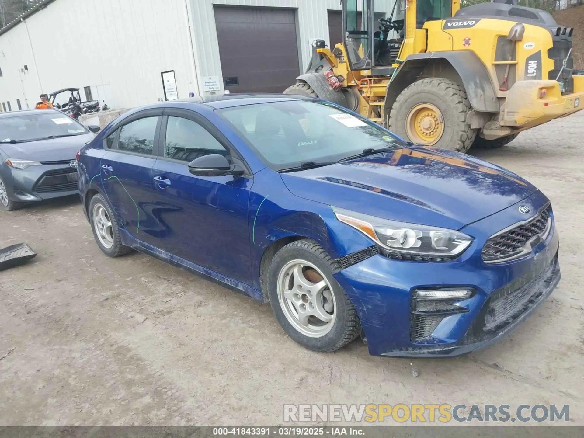 1 fotografías del automóvil dañado 3KPF34AD5ME286287 KIA FORTE 2021