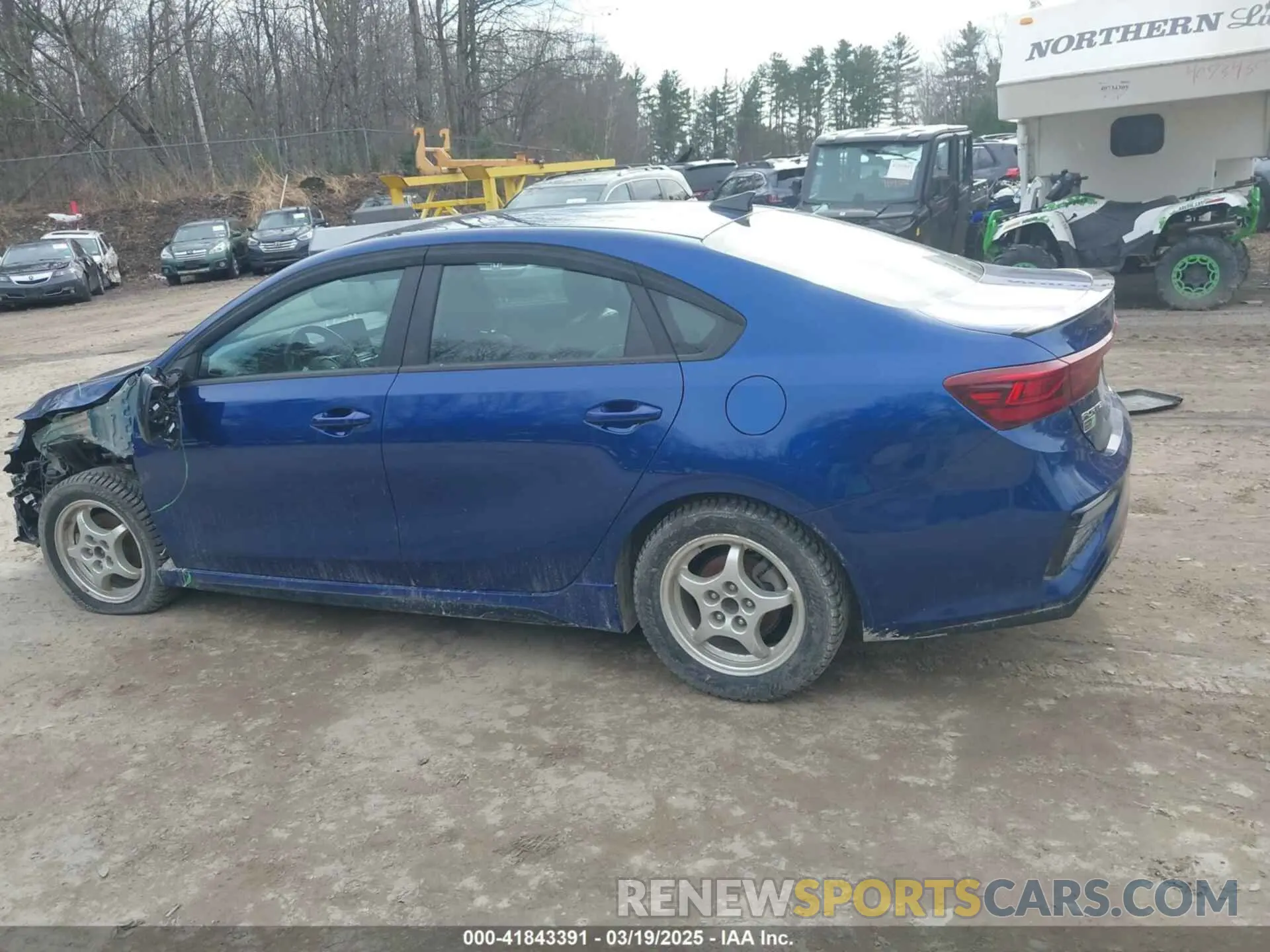 14 fotografías del automóvil dañado 3KPF34AD5ME286287 KIA FORTE 2021