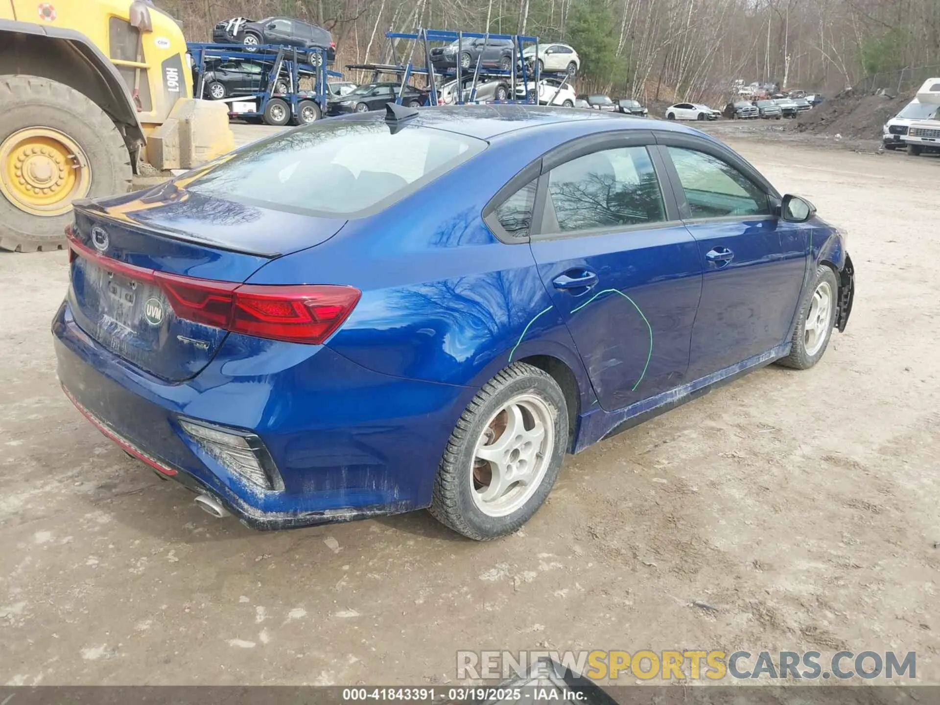 4 fotografías del automóvil dañado 3KPF34AD5ME286287 KIA FORTE 2021