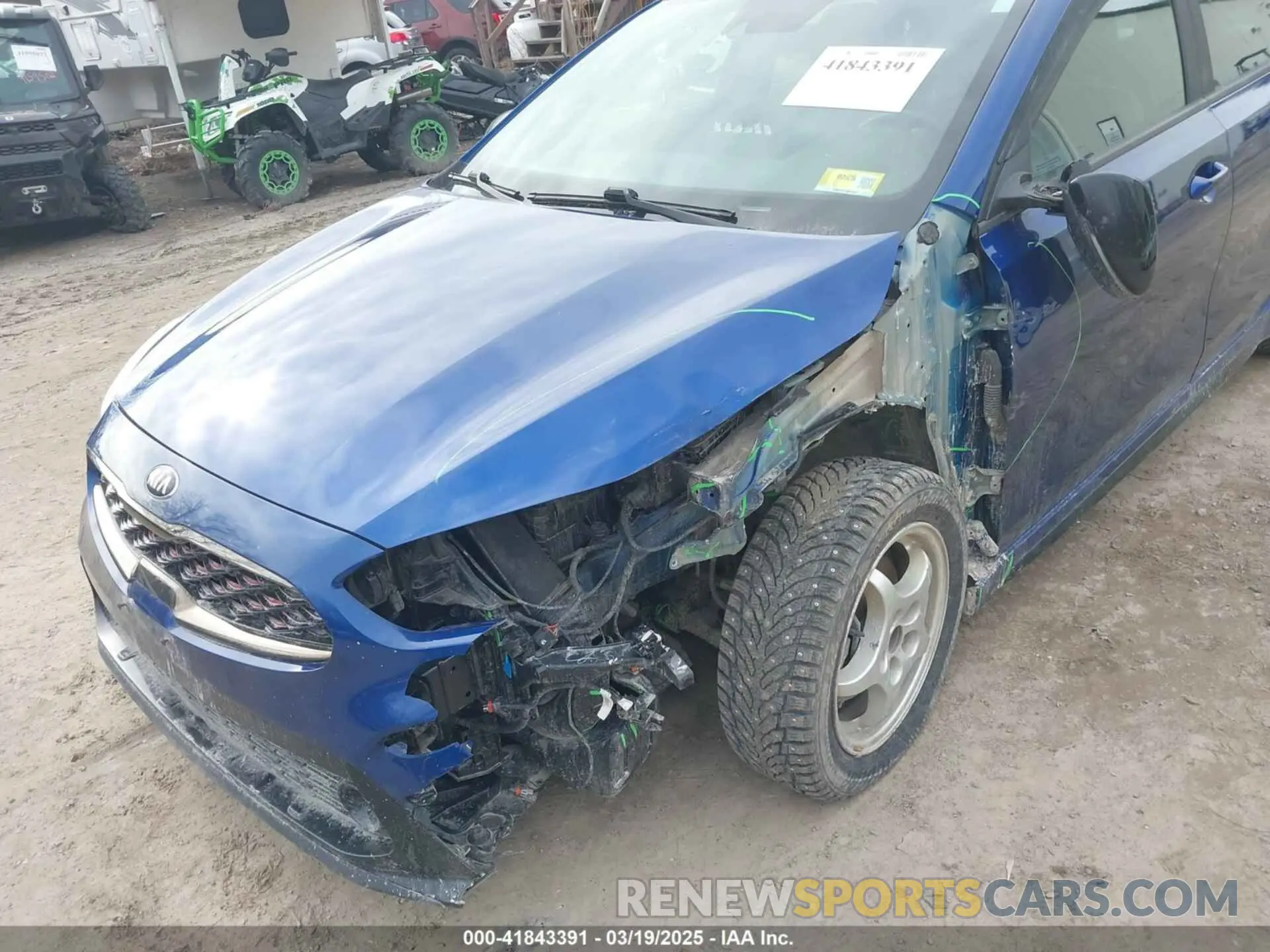 6 fotografías del automóvil dañado 3KPF34AD5ME286287 KIA FORTE 2021